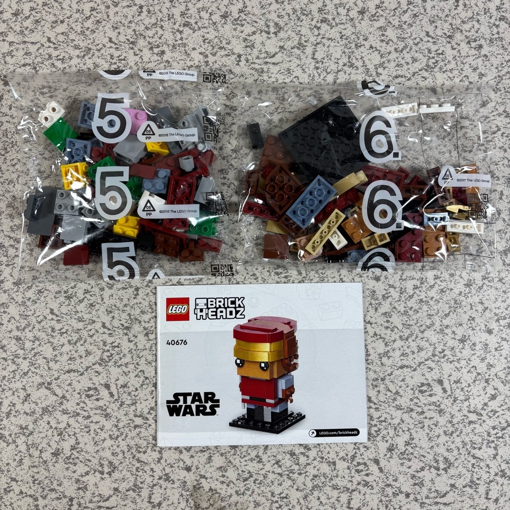Lego Star Wars 40676 The Phantom Menace BrickHeadz - Captain Panaka 230 Only